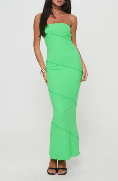 Princess Polly Oscar Strapless Midi Dress In Green