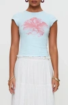 Princess Polly Owenz Hibiscus Graphic Baby Tee