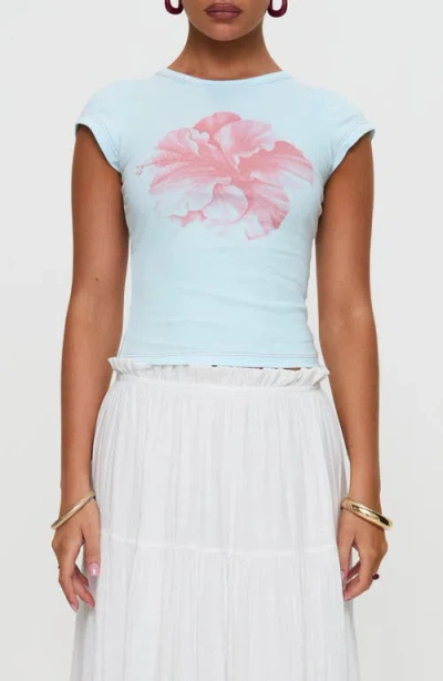 Princess Polly Owenz Hibiscus Graphic Baby Tee