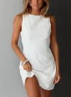 Princess Polly Pacie Broderie Mini Dress In White