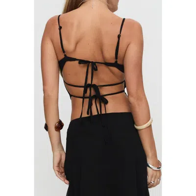 Princess Polly Pappilion Embroidered Open Back Camisole