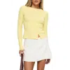 Princess Polly Passoni Lemon Cardigan