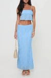 Princess Polly Peterstone Camisole & Maxi Skirt Set In Blue