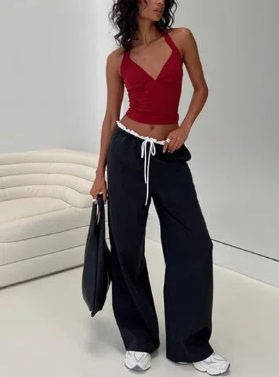 Princess Polly Pilly Pants In Black