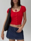 Princess Polly Pretty Sweet Button Up Top