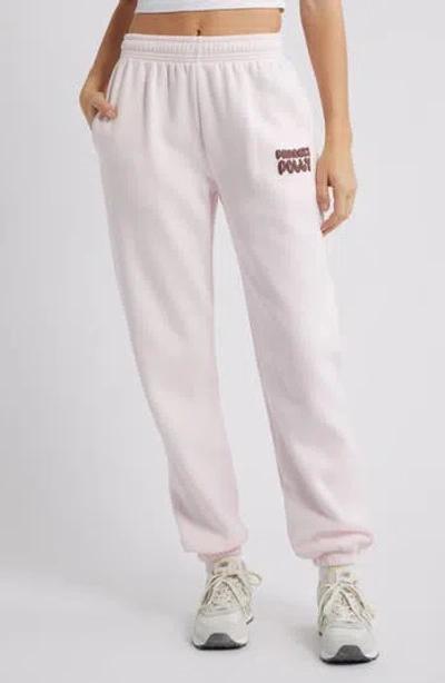 Princess Polly Puffy Logo Sweatpants In Pink