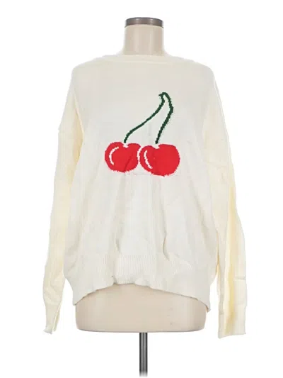 Princess Polly Pullover Sweater In Ivory