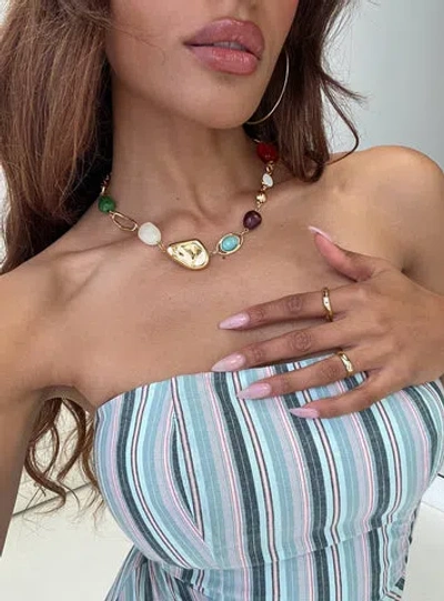 Princess Polly Quincie Necklace In Gold