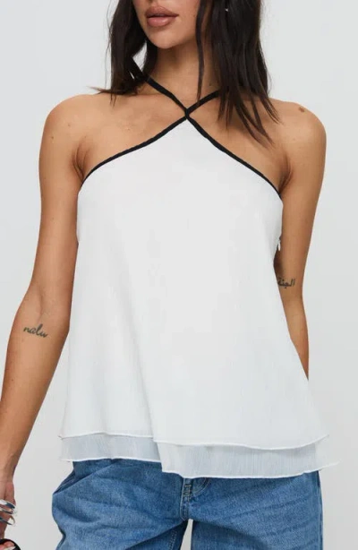 Princess Polly Rafaella Halter Top In White