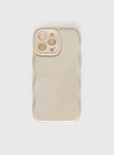 Princess Polly Ravenna Iphone Case In Neutral