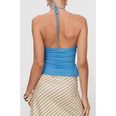 Princess Polly Rehna Halter Top In Blue