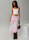 Princess Polly Rennar Maxi Skirt In Multi