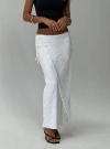 PRINCESS POLLY RING HER UP LACE WRAP MAXI SKIRT