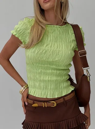 Princess Polly Romelle Shirred Top