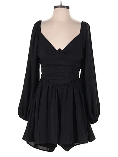 Pre-owned Princess Polly Romper In Black