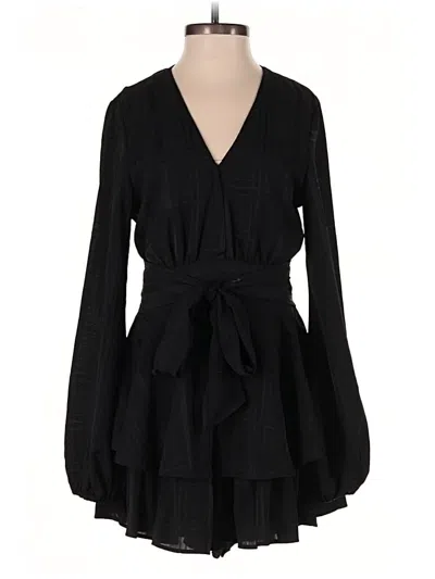 Pre-owned Princess Polly Romper In Black