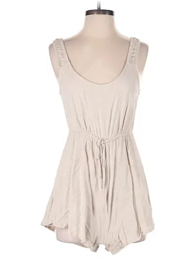Pre-owned Princess Polly Romper In Brown
