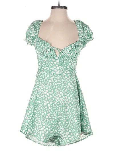 Pre-owned Princess Polly Romper In Green
