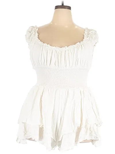 Pre-owned Princess Polly Romper In Ivory