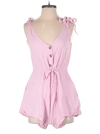 Pre-owned Princess Polly Romper In Pink