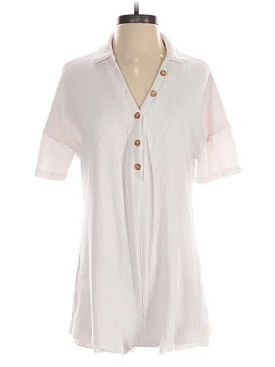 Pre-owned Princess Polly Romper In White