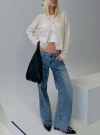 Princess Polly Sabryna Low Rise Jeans In Blue
