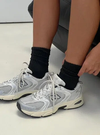 Princess Polly Sama Slouch Sock In Black