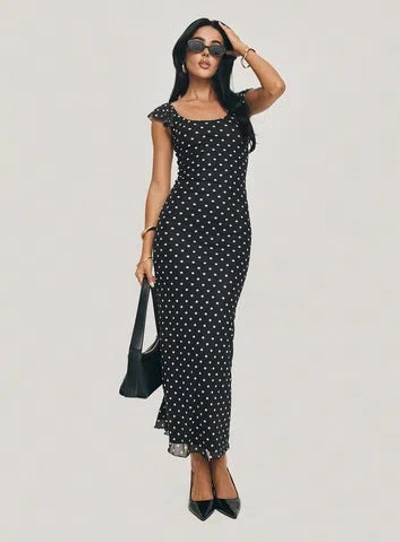 Princess Polly Sandberg Maxi Dress In Black
