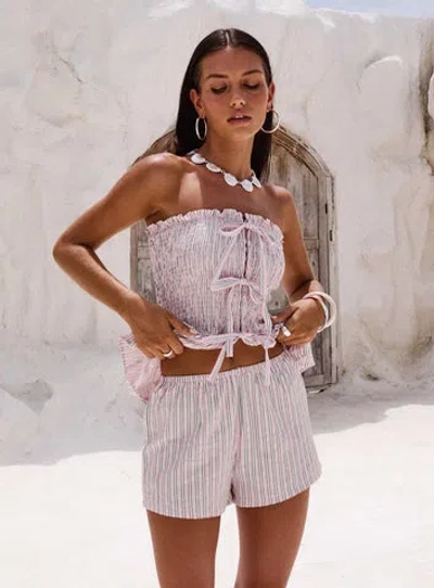 Princess Polly Saskea Shorts In Pink