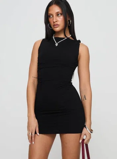 Princess Polly Second Chance Mini Dress In Black