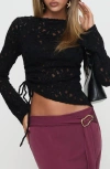 Princess Polly Sensua Lace Ruched Top