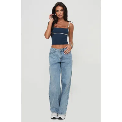 Princess Polly Serenitia Relaxed Jeans In Light Blue