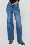 Princess Polly Serenitia Relaxed Straight Leg Jeans