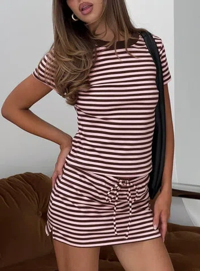 Princess Polly Settle Down Skort In Pink