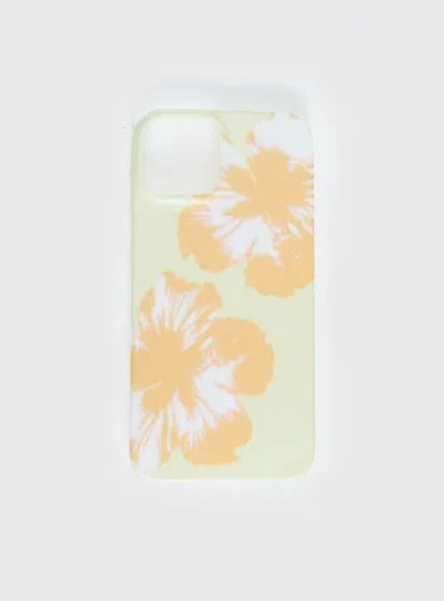 Princess Polly Shelly Beach Iphone Case In Yellow