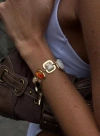 Princess Polly Show Off Gemstone Bracelet In Gold