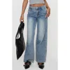 Princess Polly Skipper Low Rise Baggy Jeans