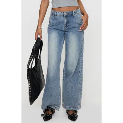 Princess Polly Skipper Low Rise Baggy Jeans