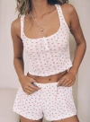 PRINCESS POLLY SLEEP SLEEPYTEA POINTELLE SLEEP TANK TOP