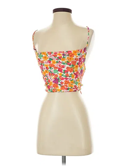 Pre-owned Princess Polly Sleeveless Blouse In Pink