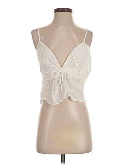 Princess Polly Sleeveless Top Ivory Sweetheart Neckline Tops In White
