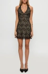 Princess Polly Sonella Lace Halter Minidress