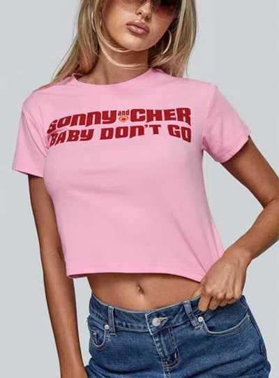 Princess Polly Sonny And Cher Vintage Graphic Top