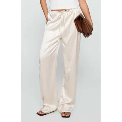 Princess Polly Soul Star Satin Drawstring Wide Leg Pants In Multi