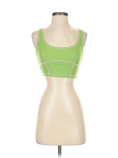 Pre-owned Princess Polly Sports Bra In Green