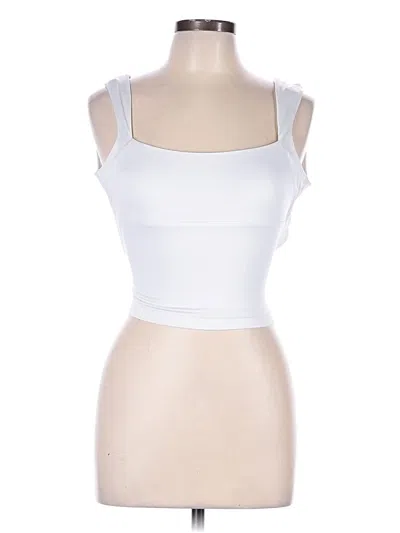 Pre-owned Princess Polly Sports Bra In White