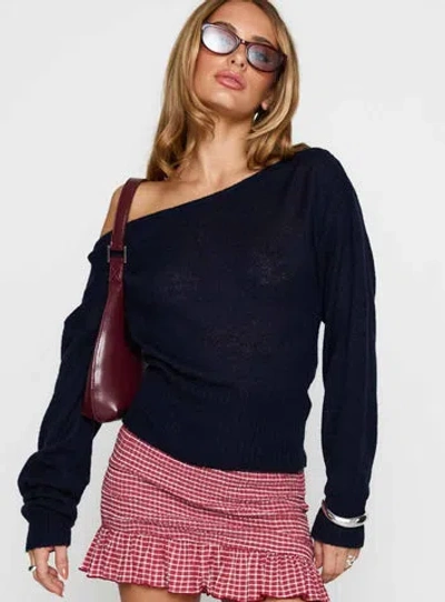 Princess Polly Suena Jumper In Navy