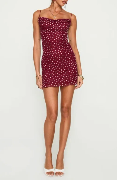 PRINCESS POLLY PRINCESS POLLY SUGAR POLKA DOT MINIDRESS
