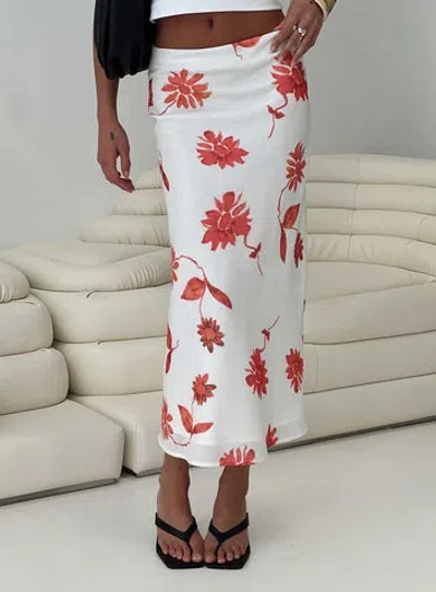 Princess Polly Sun Soaked Midi Skirt In Multi