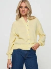 Princess Polly Sunbeam Cardigan In Yellow
